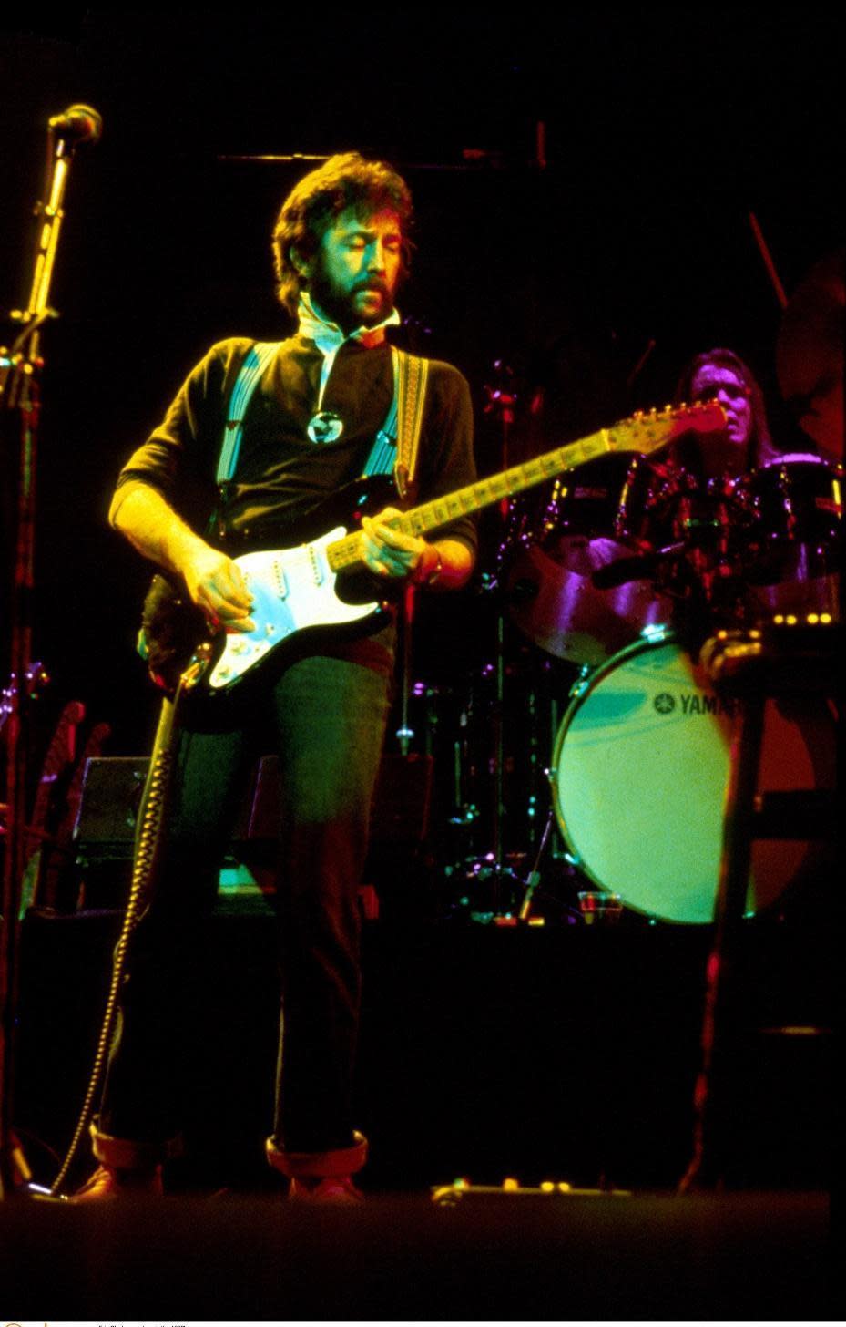 73歲的「吉他之神」的艾瑞克克萊普頓（Eric Clapton），是史上唯一一位3度入選「搖滾名人堂」的吉他手和詞曲創作者。（翻面映畫 / B-side Film提供）