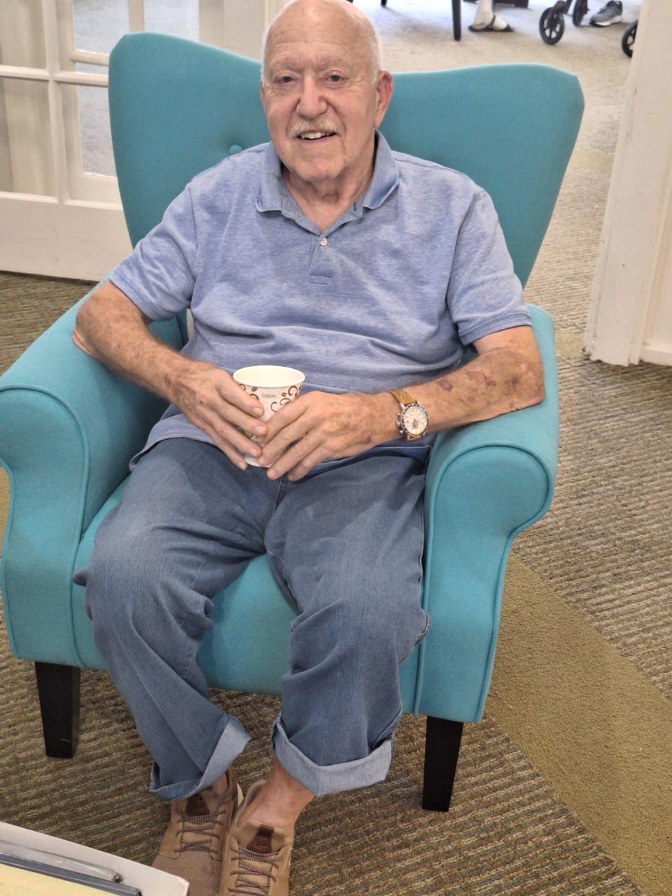 Lyle Parker at Brookdale Wilmington on May 22, 2024.