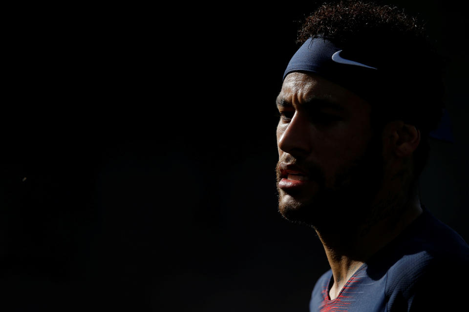 Soccer Football - Ligue 1 - Angers v Paris St Germain - Stade Raymond Kopa, Angers, France - May 11, 2019  Paris St Germain's Neymar during the match     REUTERS/Stephane Mahe     TPX IMAGES OF THE DAY