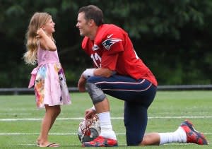 Tom Brady Shares Joking Warning to Anyone Who Dates His Daughter Vivian