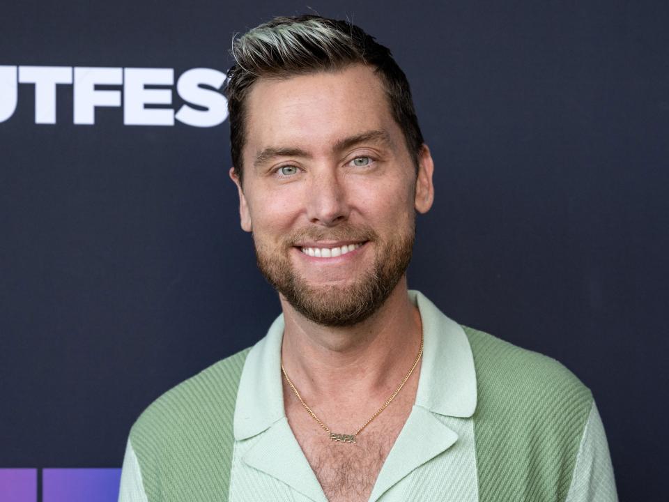 Lance Bass in July 2023.