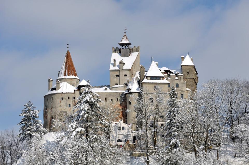 See Bran Castle aka the Dracula Castle sprinkled in snow (Untravelled Paths)