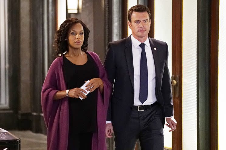 Kerry Washington and Scott Foley (Credit: Kelsey McNeal/ABC)