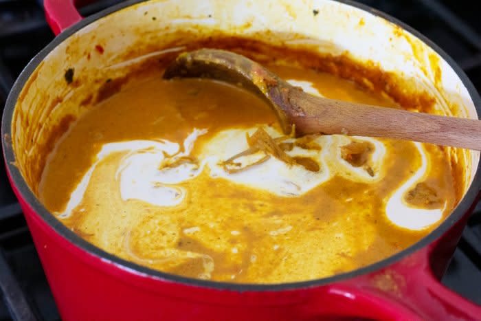 Khao Soi Broth With Coconut Milk