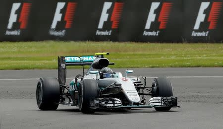 Britain Formula One - F1 - British Grand Prix 2016 - Silverstone, England - 10/7/16 Mercedes' Nico Rosberg during the race REUTERS/Andrew Boyers Livepic