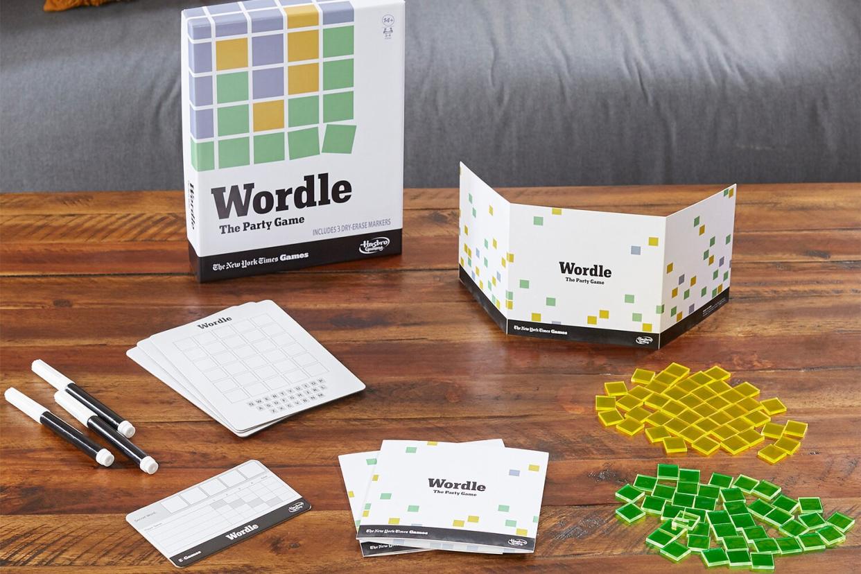 Hasbro and New York Times Games Are Bringing Wordle to Life in a New Board Game