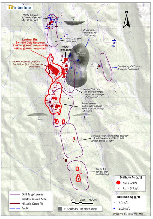 Timberline Resources Corp., Tuesday, July 11, 2023, Press release picture