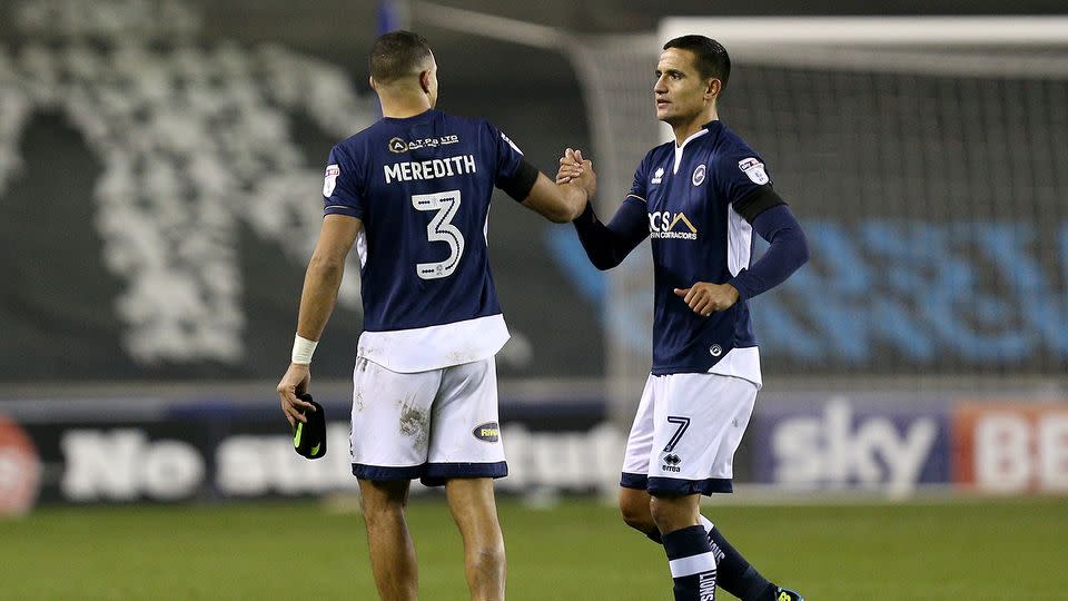 Cahill has had limited playing time in his second Millwall stint. Pic: Getty