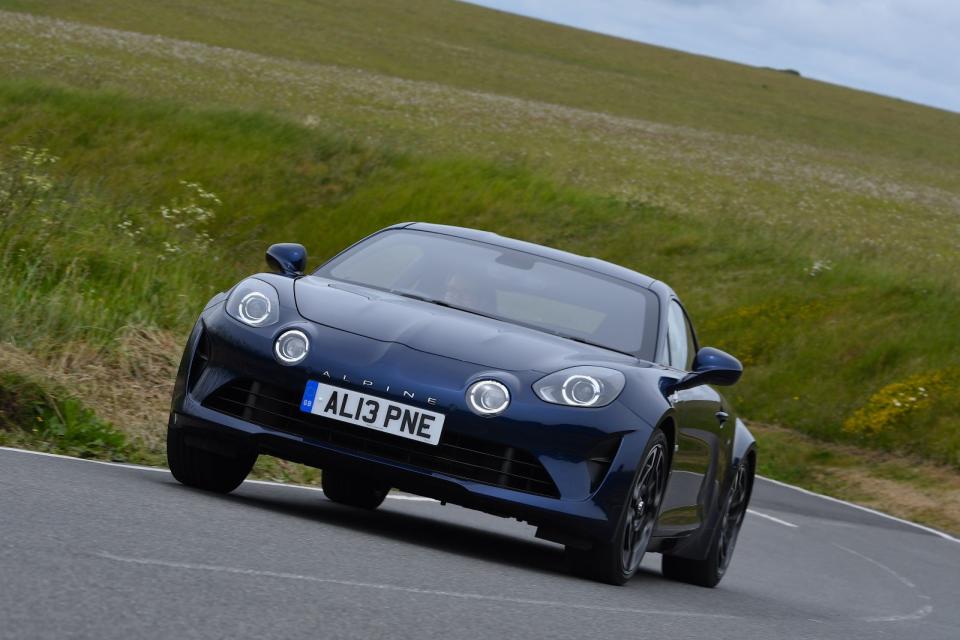 <p>This little French coupé offers one of the best driving experiences you will ever have, dancing rather than bludgeoning its way down the road. There’s minimal mileage on this heavily optioned, pre-facelift car, whose specification includes high-performance brakes, a sports exhaust and heated, full-leather seats.</p>