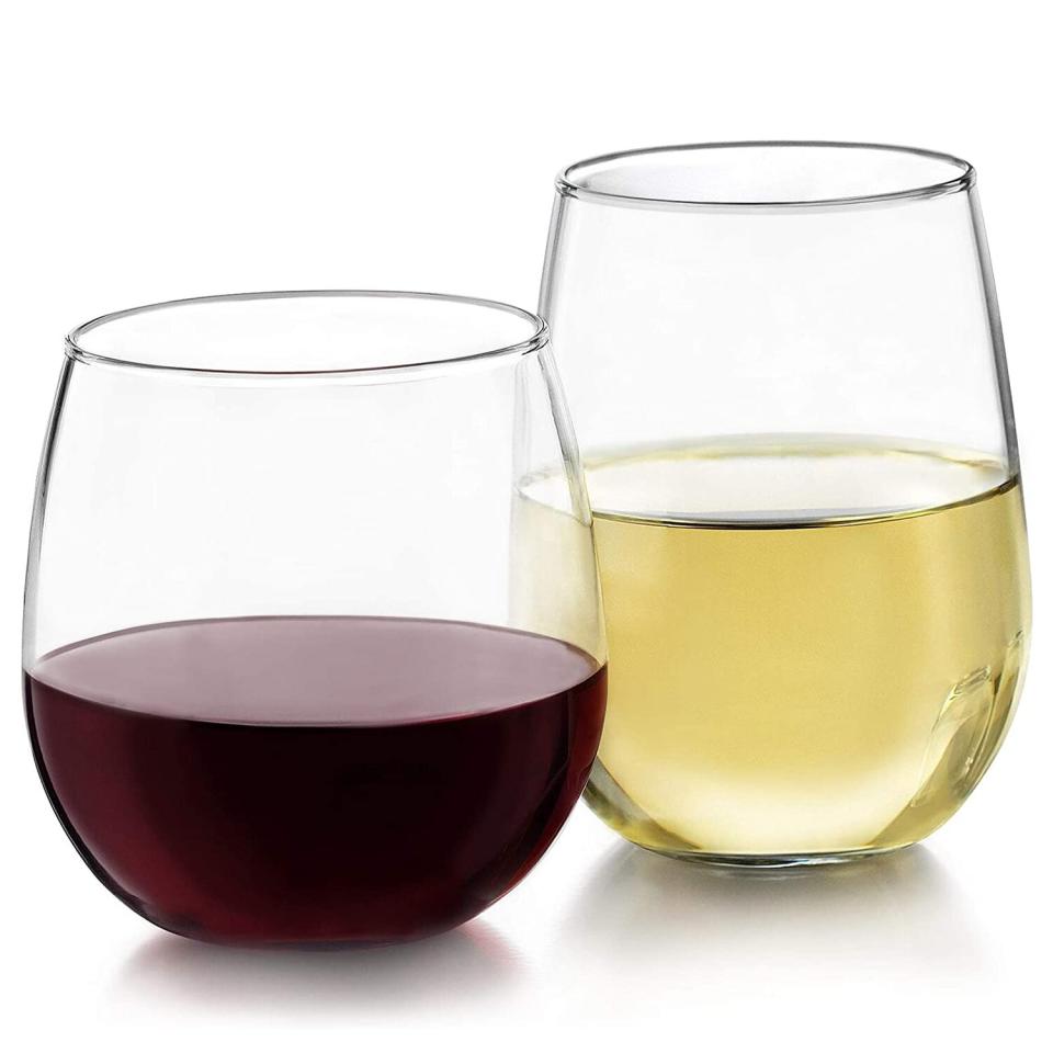 Stemless Wine Glass Pair