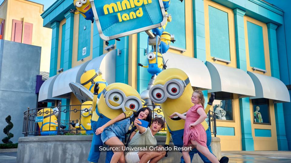 Minion Land on Illumination Avenue officially opened Aug. 11 at Universal Orlando Resort.