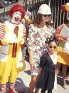 <p>Actresses Brooke Shields and Raven-Symoné, who both served as ambassadors for the Ronald McDonald House, attending a mural dedication ceremony for a new house in New York City.<br></p>