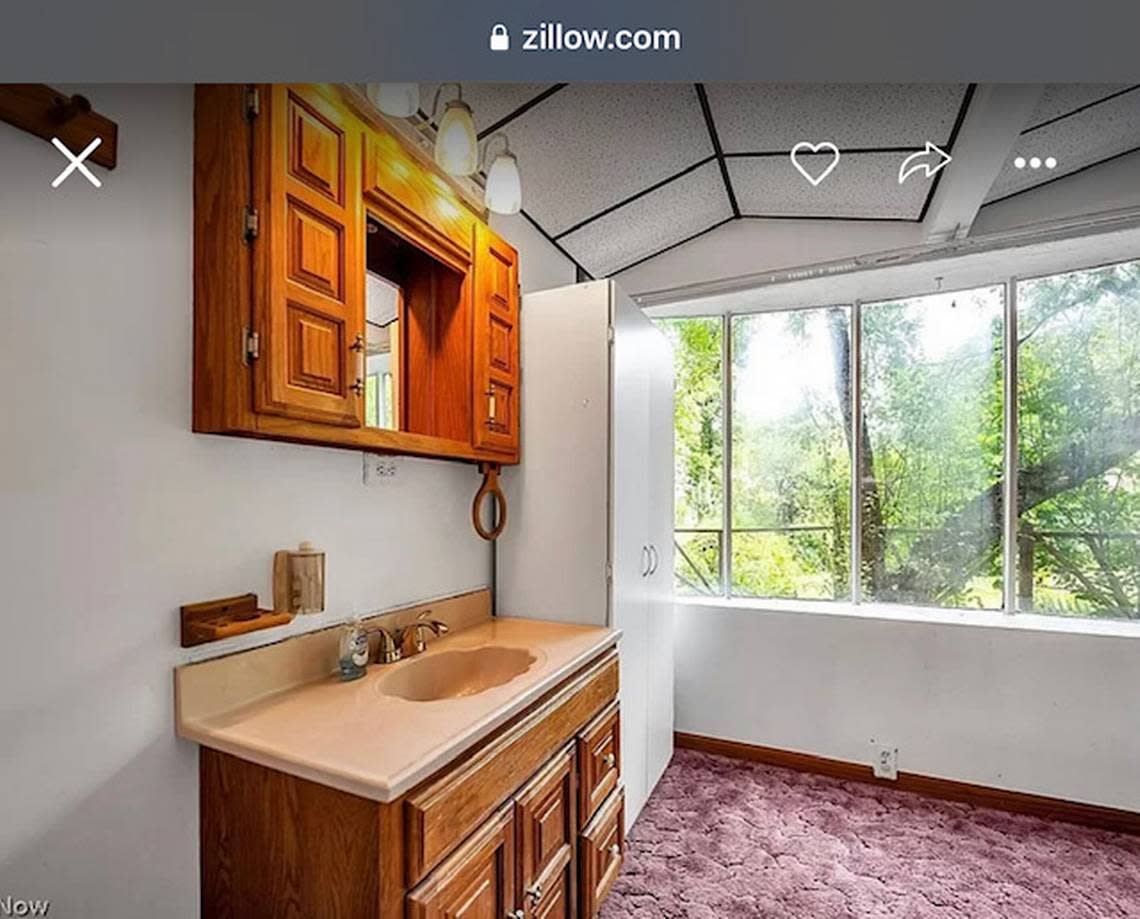 Bathroom Screen grab from Zillow/MLS Now