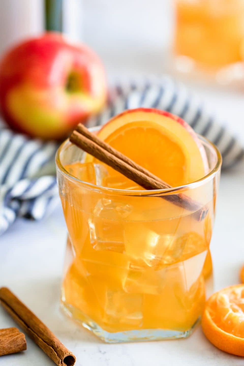 Sparkling Apple Cider Rum Punch