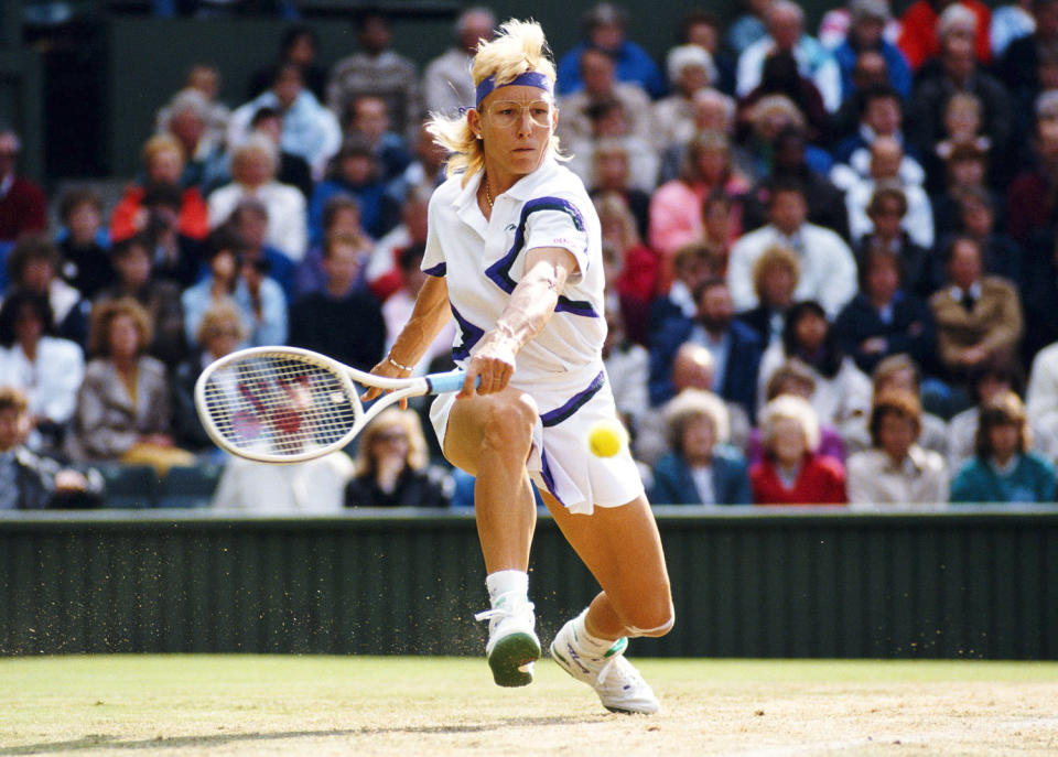 Martina Navratilova (Bob Martin / Getty Images)