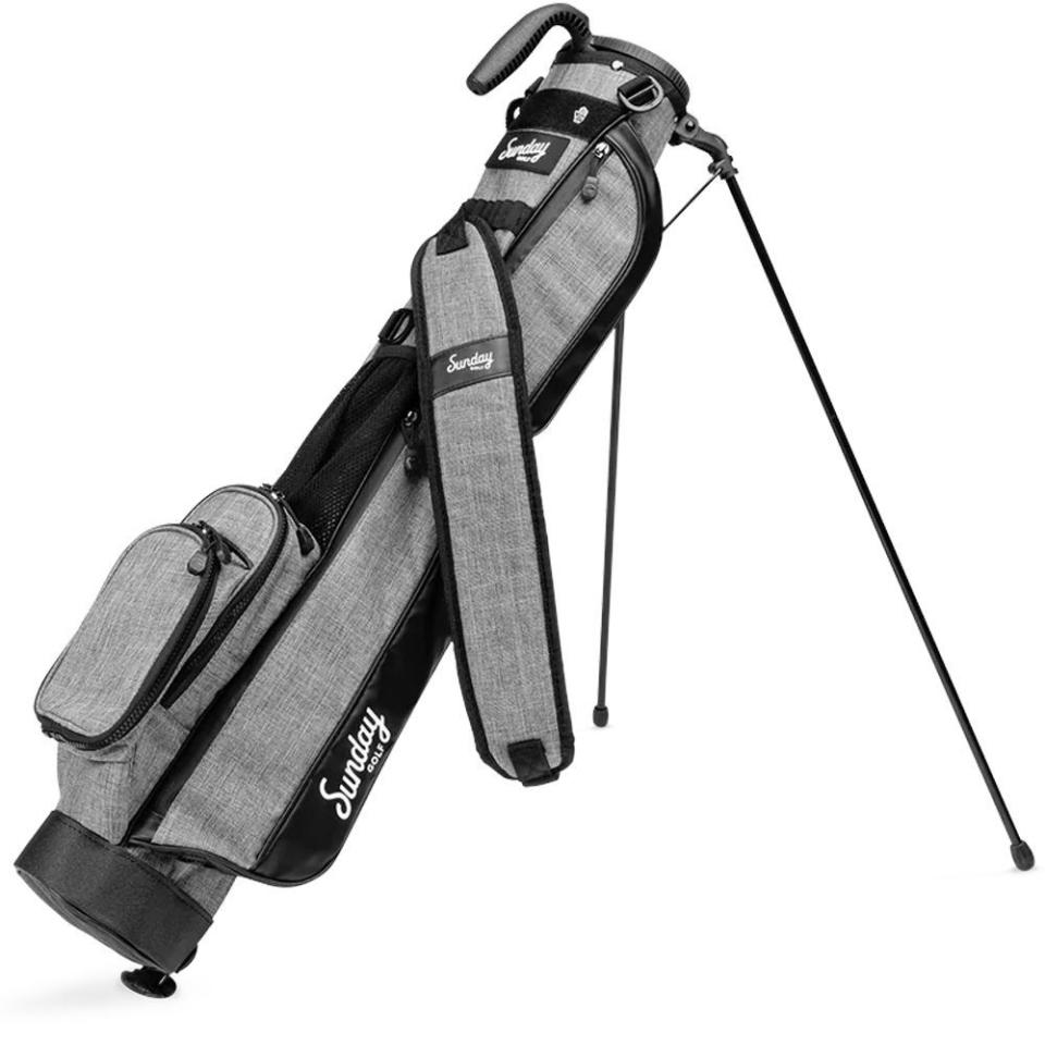 <p><a href="https://go.redirectingat.com?id=74968X1596630&url=https%3A%2F%2Fsundaygolf.com%2Fproducts%2Floma-gray-sunday-golf-bag&sref=https%3A%2F%2F" rel="nofollow noopener" target="_blank" data-ylk="slk:Shop Now;elm:context_link;itc:0;sec:content-canvas" class="link ">Shop Now</a></p><p>Loma Golf Bag</p><p>sundaygolf.com</p><p>$129.99</p>