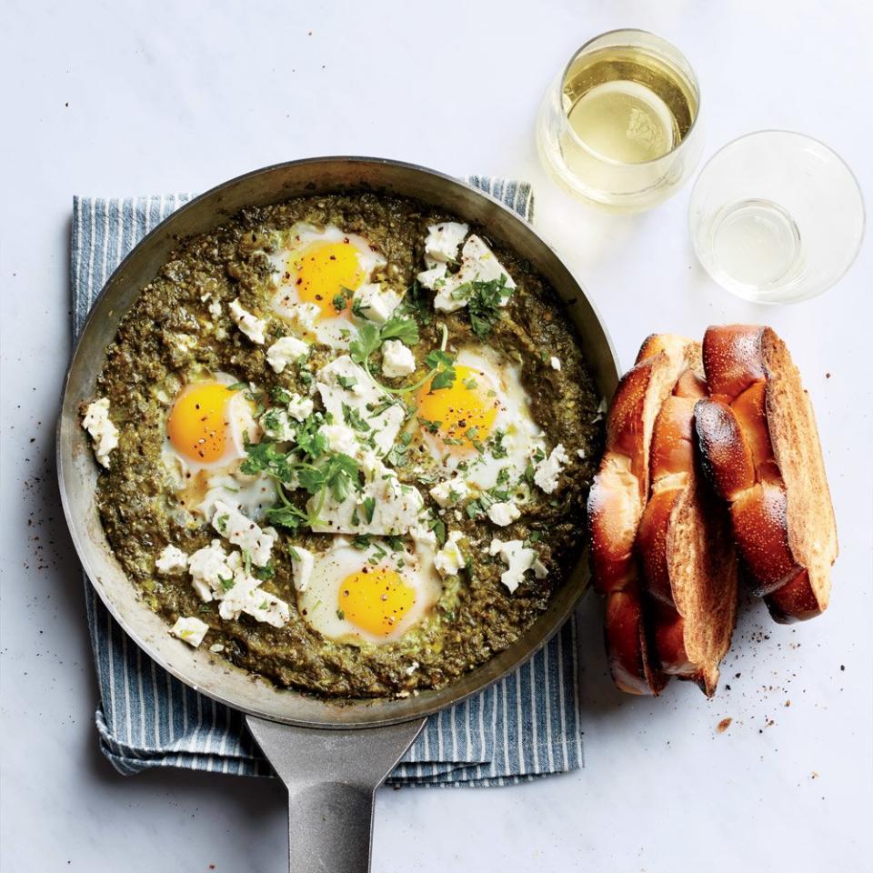 Day 16: Spinach Shakshuka