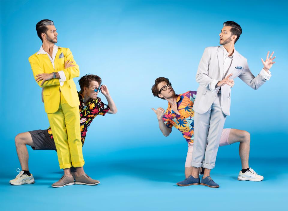 Ricardo Graziano and Arcadian Broad in Sarasota Ballet's "A Comedy Of Errors."