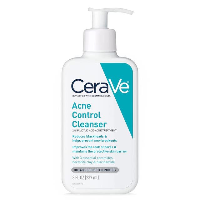 CeraVe Face Wash Acne Treatment 