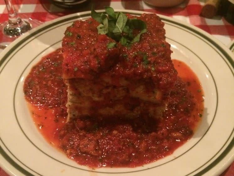 Arkansas: Lasagna Imbotito, Bruno’s Little Italy (Little Rock)