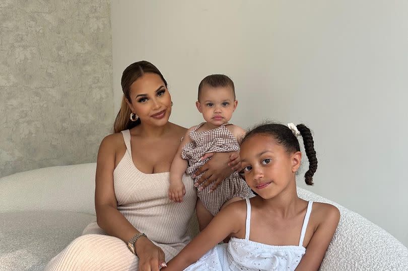 Lateysha is mum to daughters Wynter and Layke