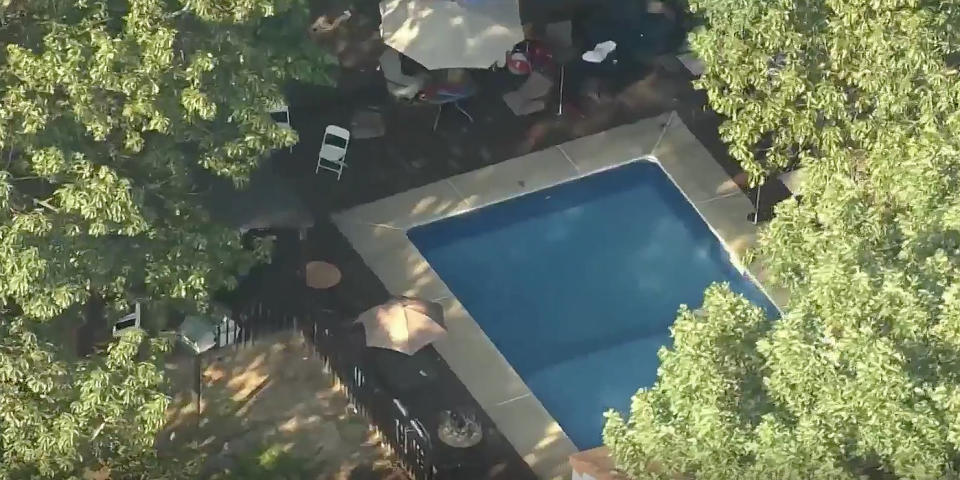Police say two men held a pool party with around 250 people at a home in Gloucester Township, N.J., and charged an admission fee for it. (NBC Philadelphia)
