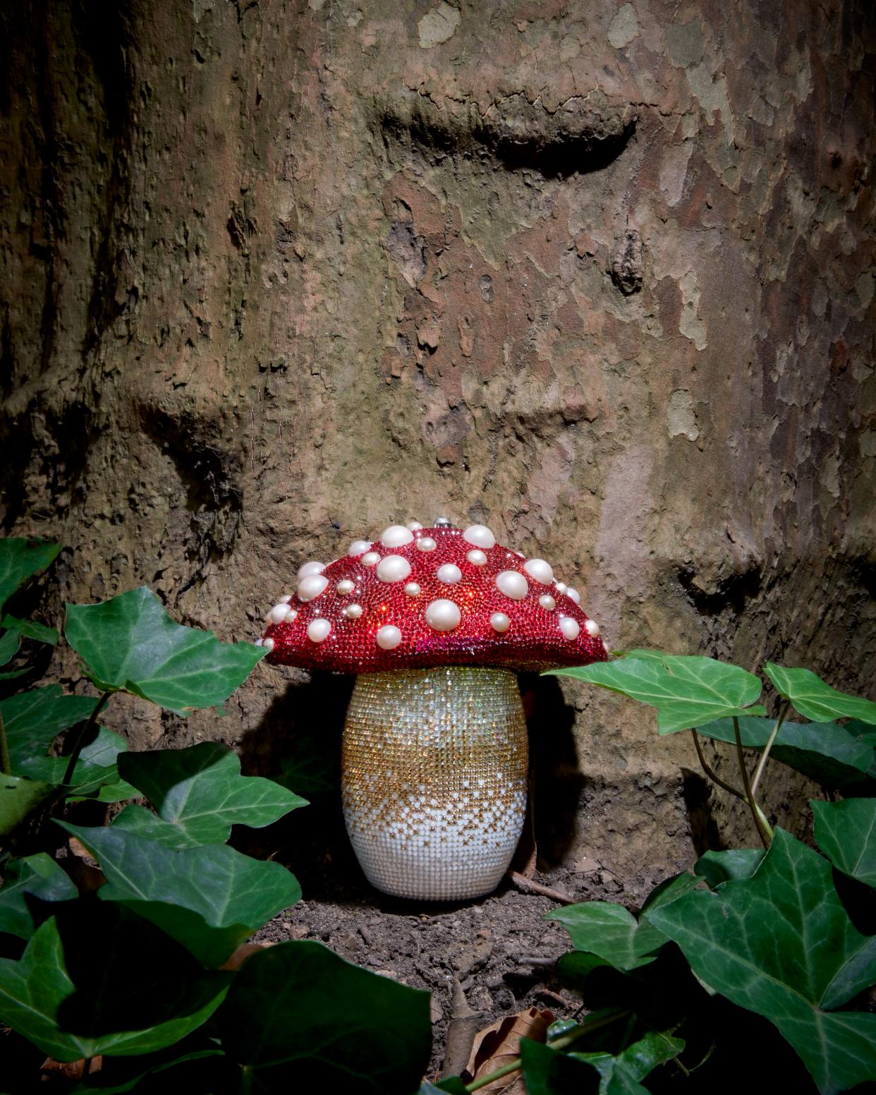 The Katy Perry mushroom bag from Judith Leiber.