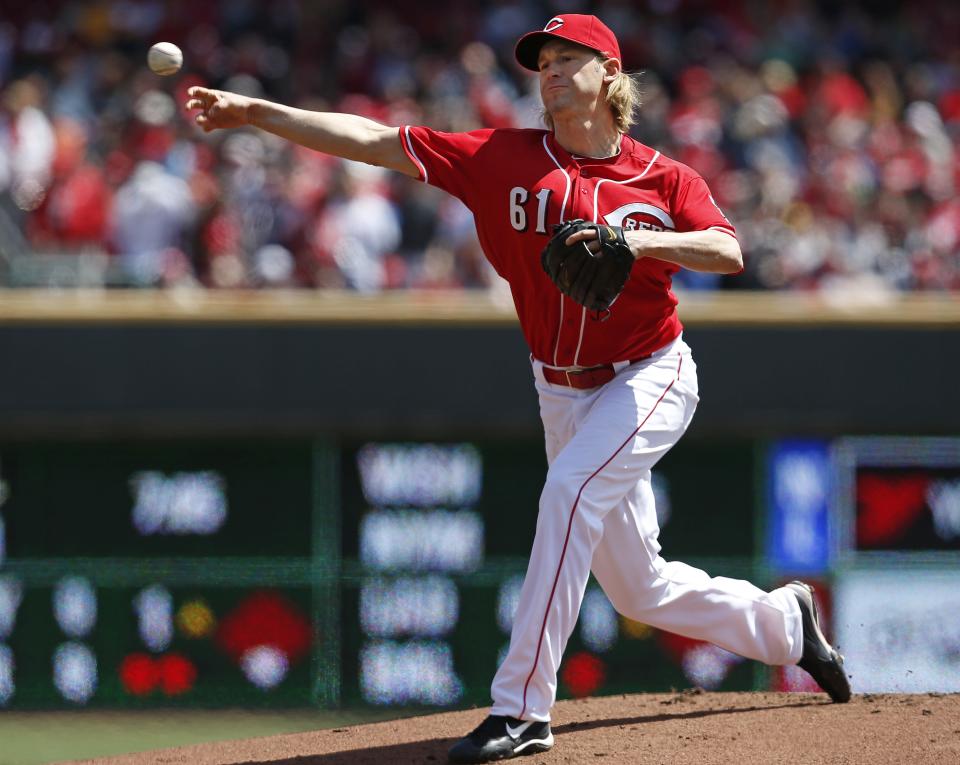 Cincinnati Reds starting pitcher Bronson Arroyo has the seventh most starts in Reds history with 279.