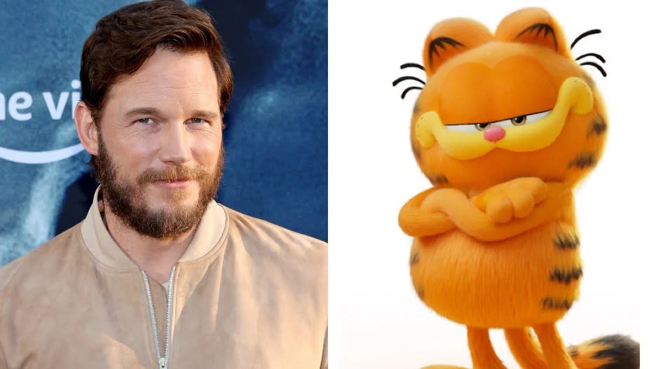 Chris Pratt Garfield the Cat