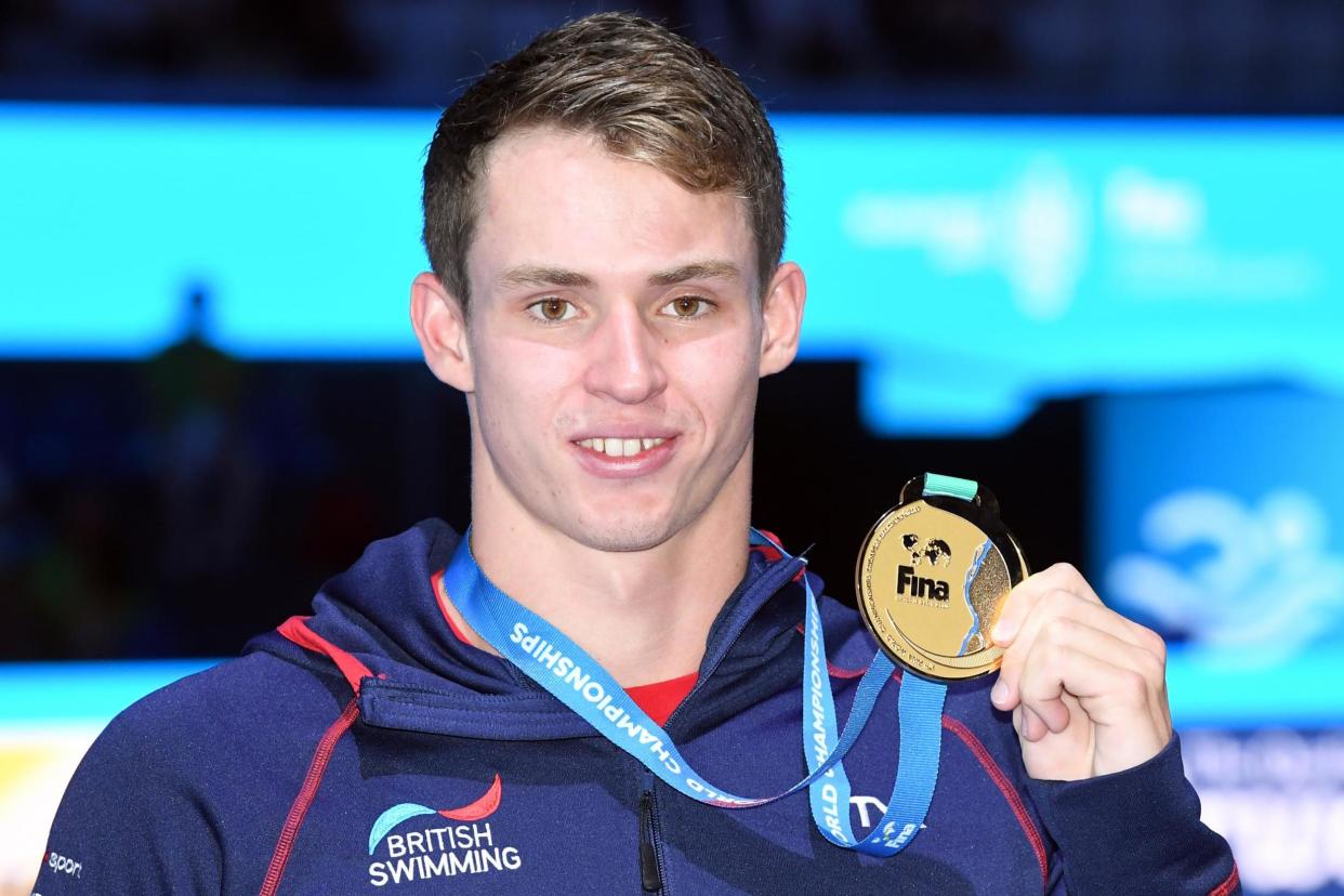 Proud picked up his first World Championships title: AFP/Getty Images