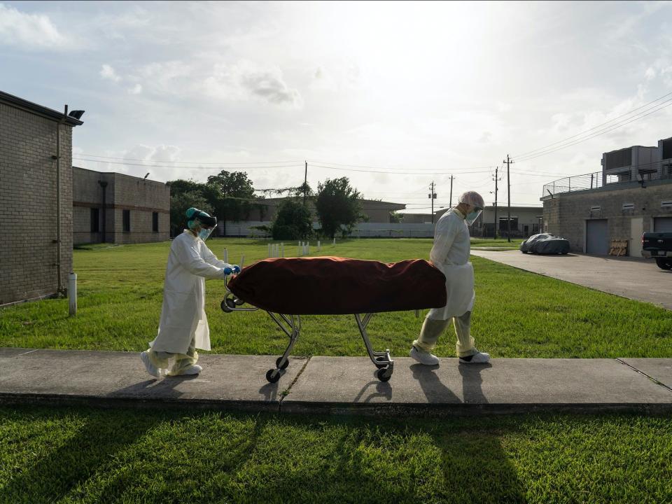 deceased patient houston