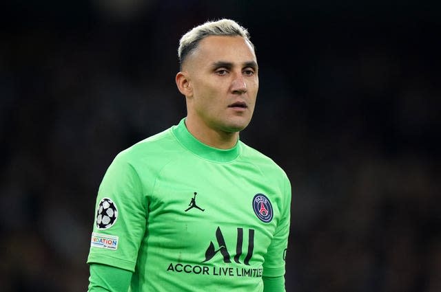 Paris Saint-Germain goalkeeper Keylor Navas 