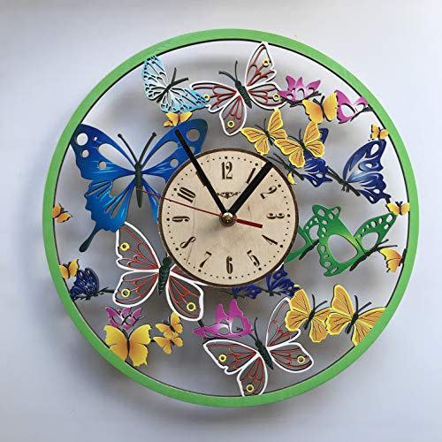 Butterfly Wall Clock