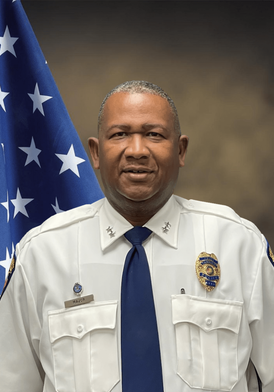 A photo of Chief Wendell Major.