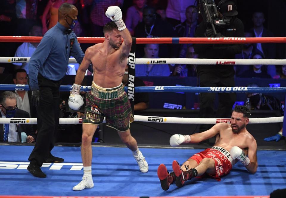 Josh Taylor beat Jose Ramirez via unanimous decision this May (Getty Images)