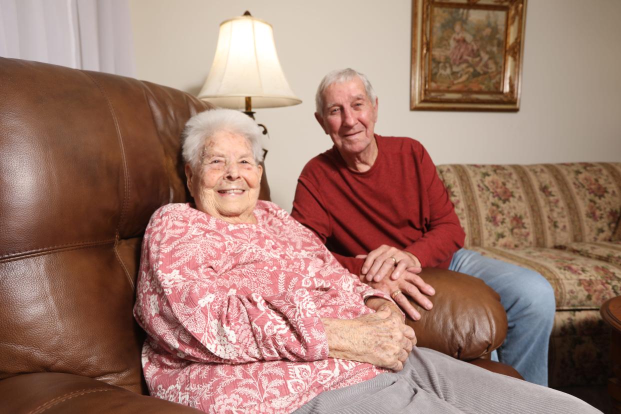 JoAnn and Jim Grubb have been married for 75 years. The two met as teens in McConnelsville.