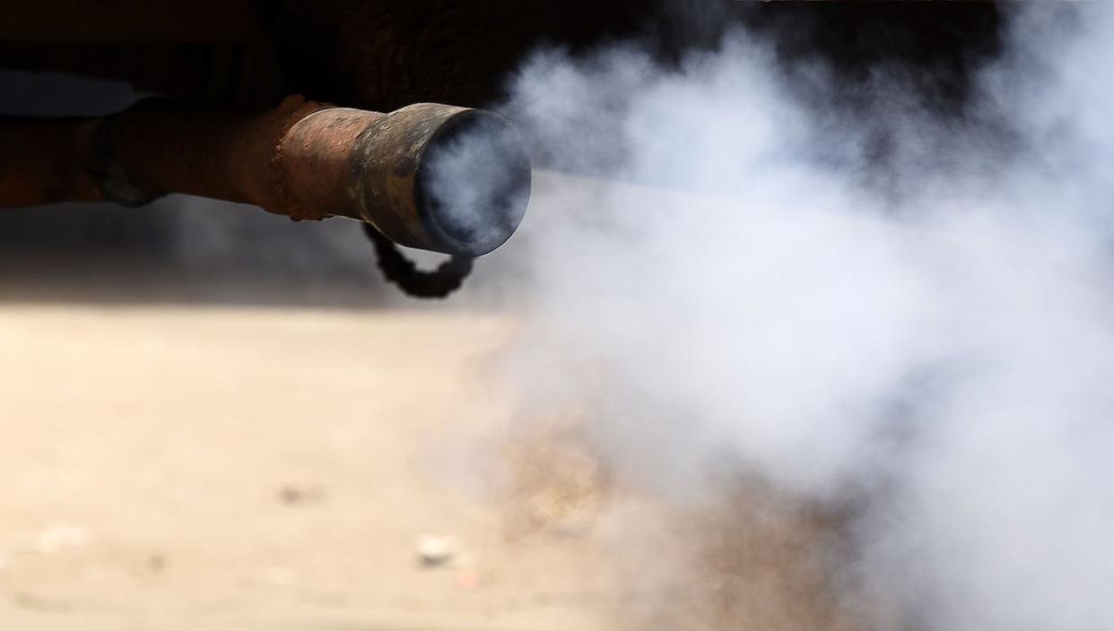 L’accroissement du parc automobile a un impact négatif sur la qualité de l’air à Dakar. Photo : SEYLLOU/AFP via Getty Images