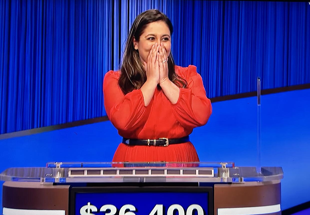 The stakes were high for Juveria Zaheer on tonight's Jeopardy!