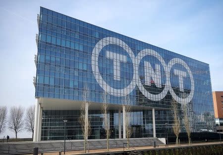 The headquarters of TNT Expressis pictured in Hoofddorp April 7, 2015. REUTERS/Toussaint Kluiters/United Photos