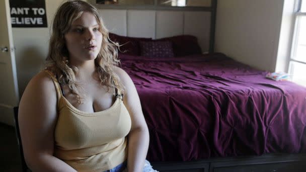 PHOTO: Brooke Alexander, 19, speaks about her experience being a mom. (ABC News)