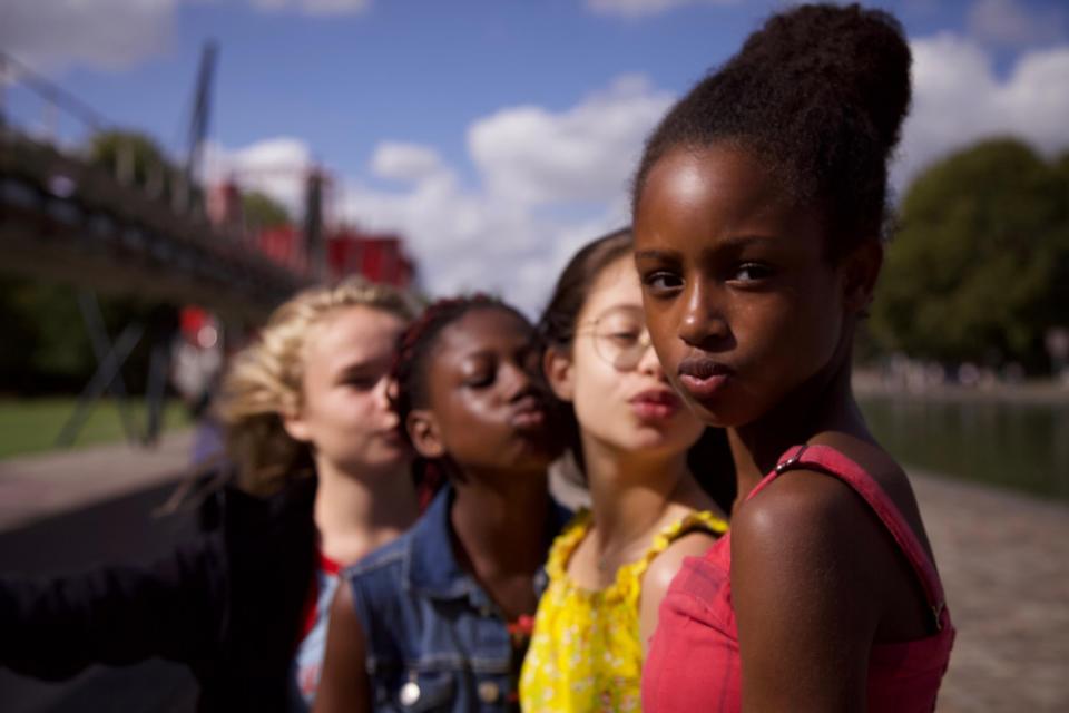 Grab of film MIGNONNES/Cuties, set to air on Netflix on September 9 (French caption: ©MIGNONNES de Maïmouna Doucouré par Jean-Michel Papazian pour BIEN OU BIEN PRODUCTIONS): Netflix