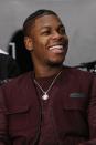 <p>Boyega’s three key steps to tonal-dressing success:</p><p>1) Create contrast through texture</p><p>2) Generate a focal point by way of a well-placed necklace</p><p>3) Smile, you look great.</p>