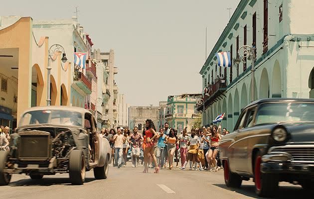 The country is known for being obsessed with cars, so it was a natural place for the Fast and The Furious franchise to film. Photo: Universal