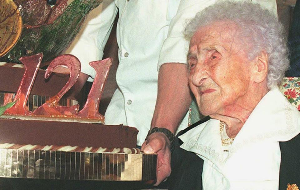 Jeanne Calment died at the age of 122 years and 164 days in 1997, setting a record as the world’s most long-lived person that is still unsurpassed. Image: AFP