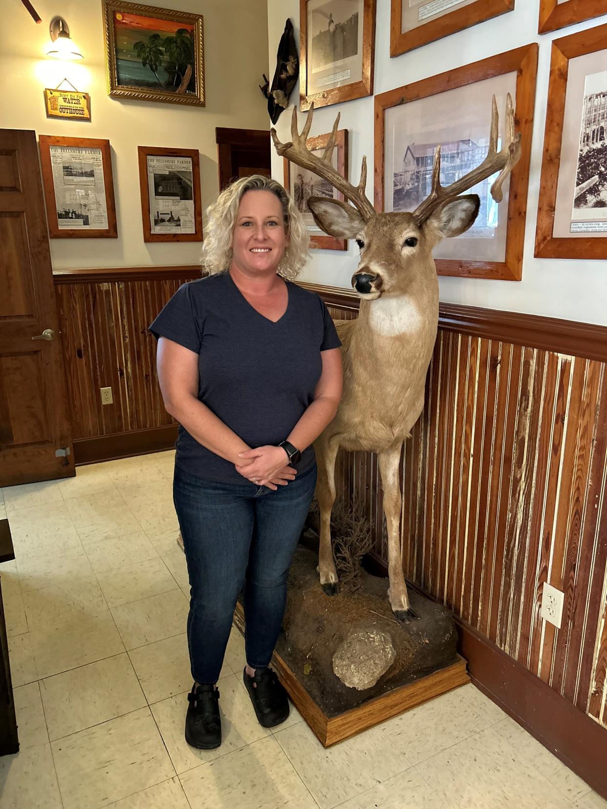 Susan Adams, who owns Marsh Landing in Fellsmere with her mother, Fran Adams, loves that people see the restaurant as a gathering place and museum of town history.