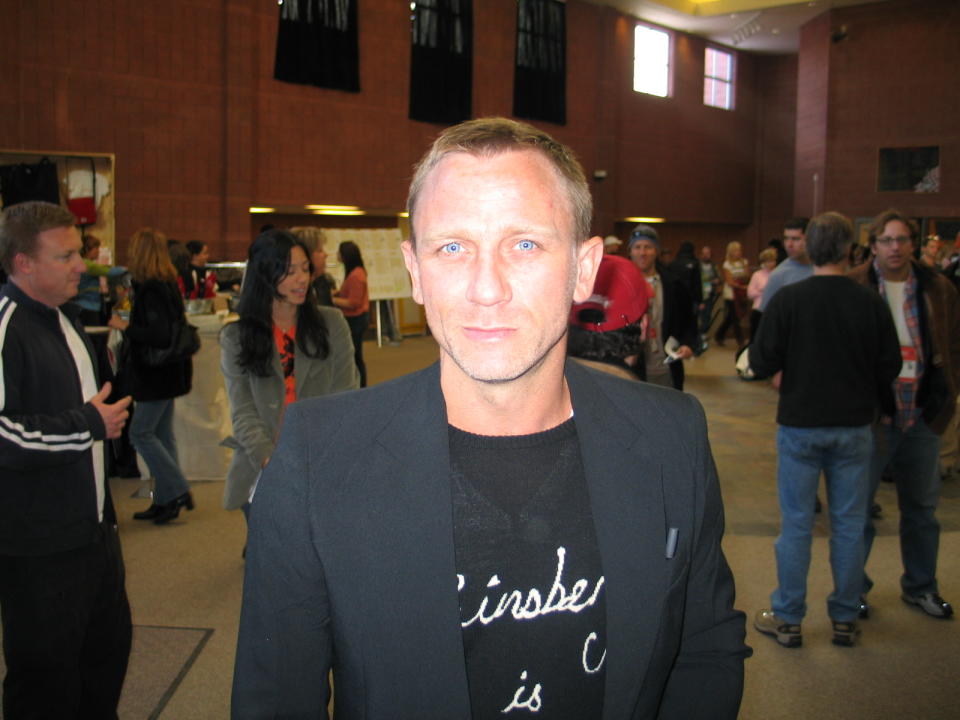 Daniel Craig at Sundance with “Layer Cake” in 2003