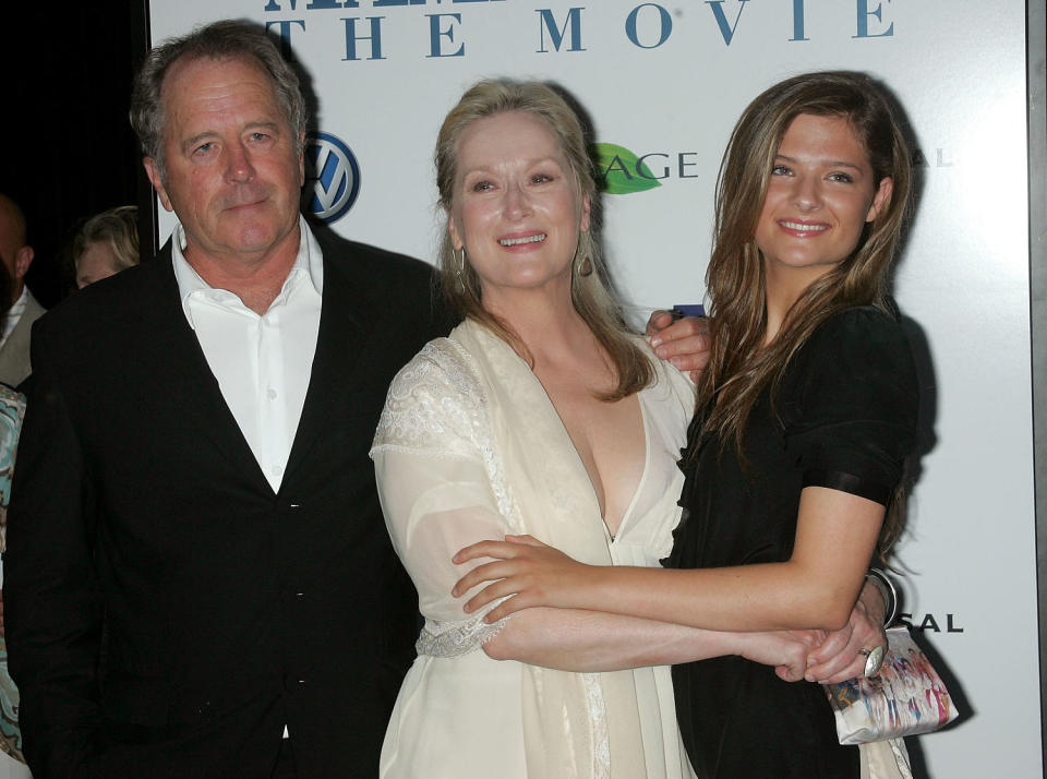 Meryl Streep, Don Gummer and daughter Louisa Gummer. (Jim Spellman / WireImage)