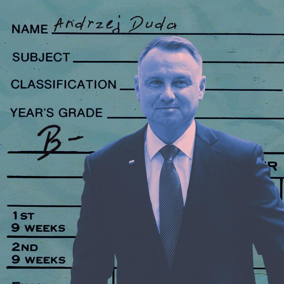 <div class="inline-image__caption"><p>President Andrzej Duda of Poland.</p></div> <div class="inline-image__credit">Photo Illustration by Luis G. Rendon/The Daily Beast/Getty</div>