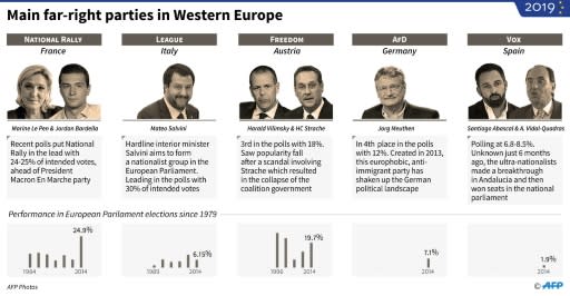 Extreme-right parties in western Europe