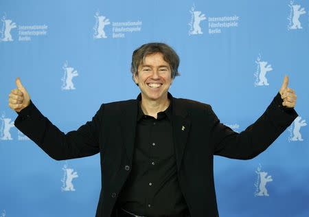 Director Andres Veiel poses during a photocall to promote the movie 'Beuys' at the 67th Berlinale International Film Festival in Berlin, Germany, February 14, 2017. REUTERS/Axel Schmidt